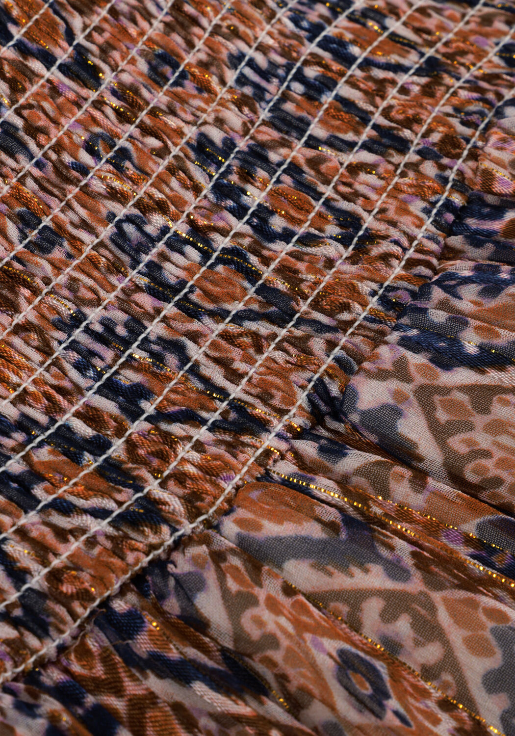 Bruine NOTRE-V Maxi jurk NV-DALI MAXI DRESS - large