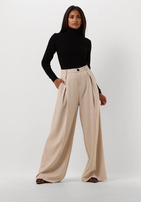 Beige CO'COUTURE Pantalon NANCY PLEAT PANTS - large