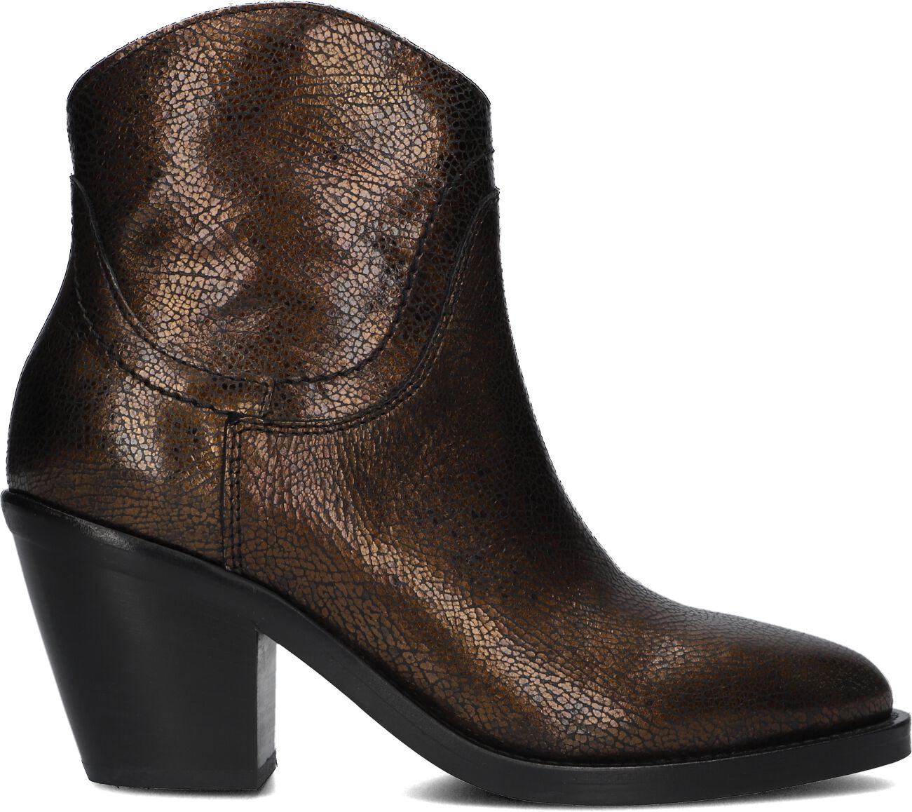 VIA VAI Enkellaarsjes
Dames Mara Denver, Maat: 36, Materiaal: Leer, Kleur: Brons
