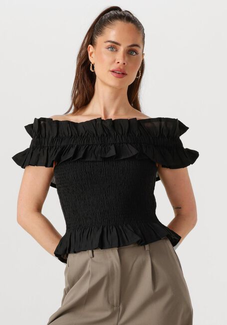 Zwarte COPENHAGEN MUSE Top CM MOLLY BLOUSE - large