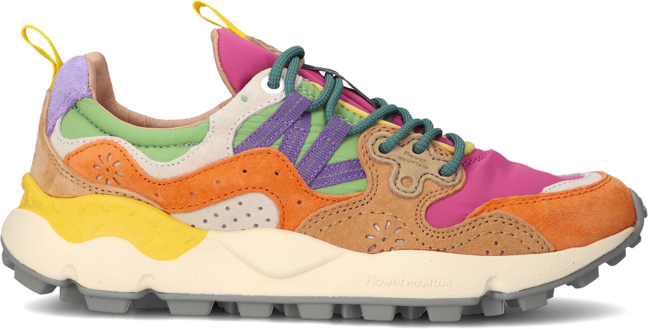 Flower Mountain Lage Sneakers Dames Yamano 3 Woman, Maat: 36, Materiaal: Suède