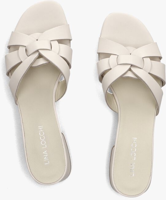 Witte LINA LOCCHI Slippers LED KNOOP SLIPPER Witte LINA LOCCHI Slippers LED KNOOP SLIPPER - large