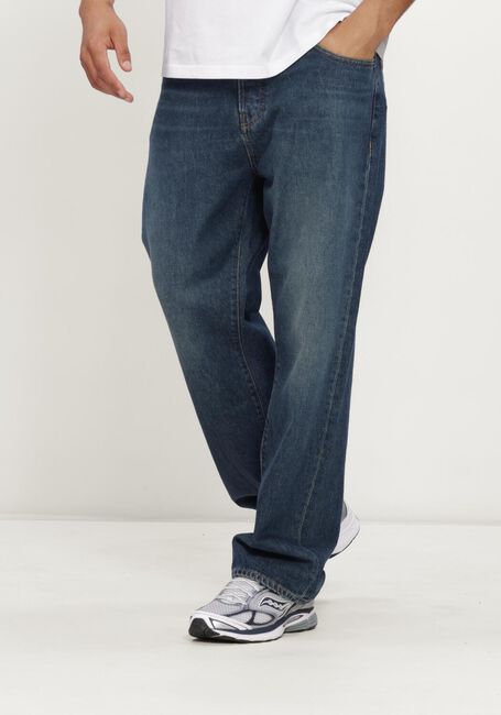Blauwe OLAF HUSSEIN Wide jeans REGULAR DENIM PANT - large