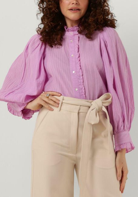 Lila ANTIK BATIK Blouses YVONNE BLOUSE - large