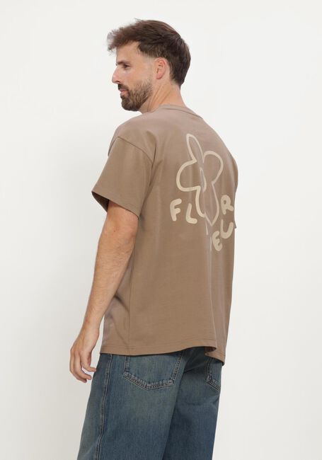 Bruine FLANEUR T-shirt BLOSSOM T-SHIRT - large