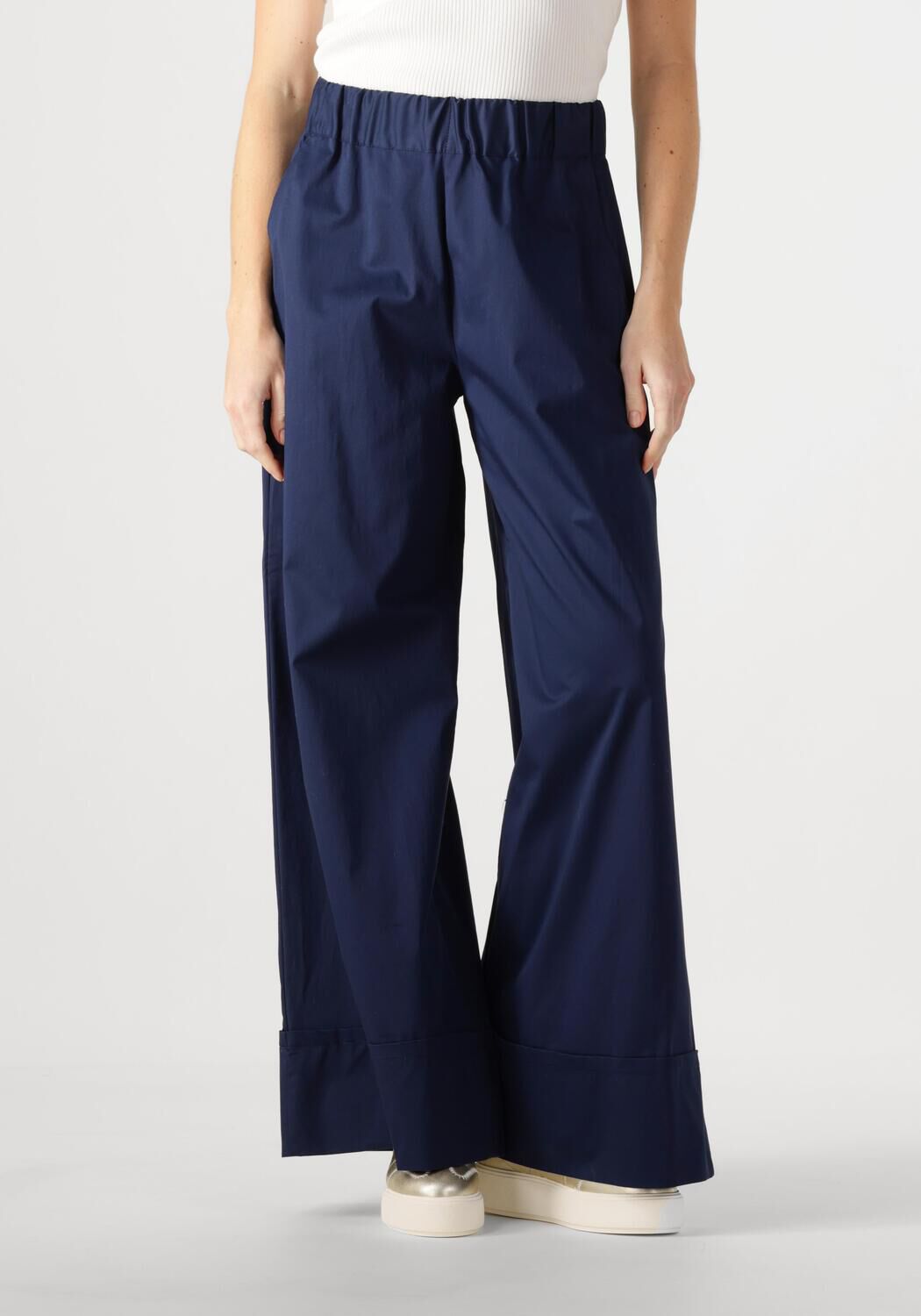 Caroline Biss Pantalon Dames 1528, Maat: 34, Kleur: Donkerblauw