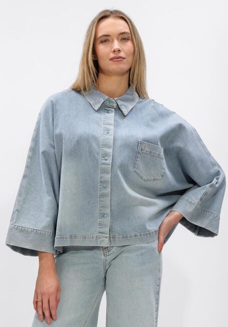 Lichtblauwe JANICE Blouses CARL - large