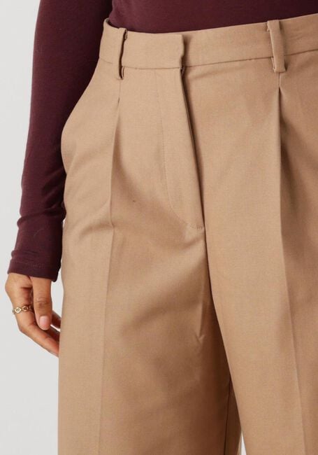 Zand SECOND FEMALE Wijde broek BLINK TROUSERS - large