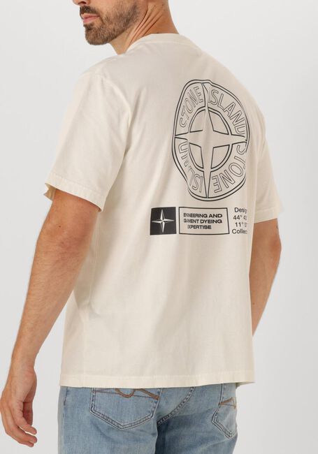 Witte STONE ISLAND T-shirt SS T SHIRT - large