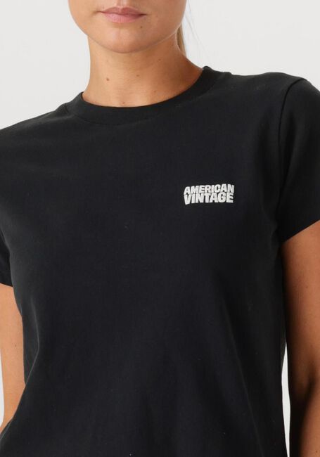 Zwarte AMERICAN VINTAGE T-shirt YKOBOW - large