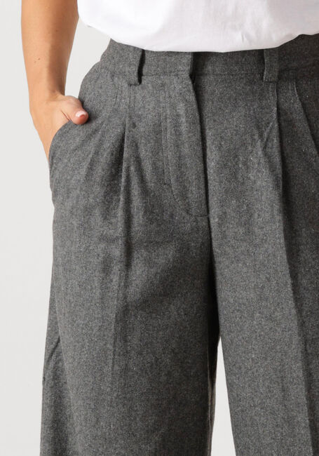 Grijze SECOND FEMALE Wijde broek MILEA TROUSERS - large