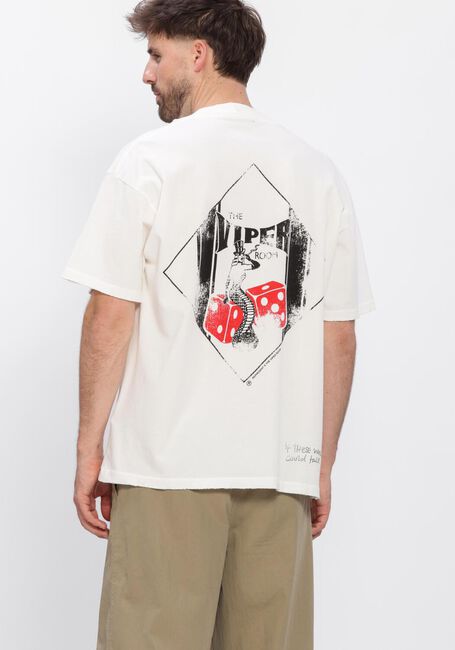Ecru REPRESENT T-shirt THE VIPER ROOM DICE T-SHIRT - large