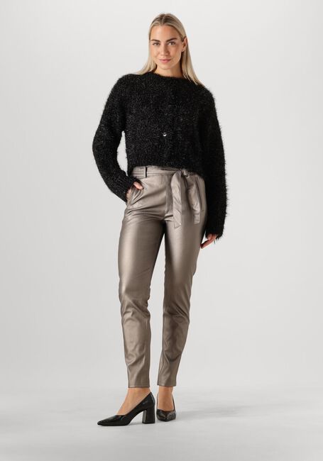 Zwarte KNIT-TED Vest LYNN CARDIGAN - large