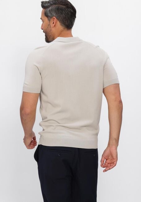 Beige GENTI Polo POLO ZIP SS 1260 - large