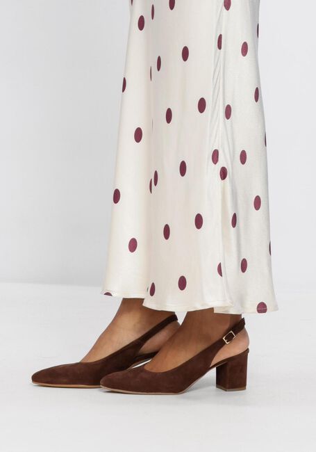 Bruine NOTRE-V Slingbacks 12613 - large