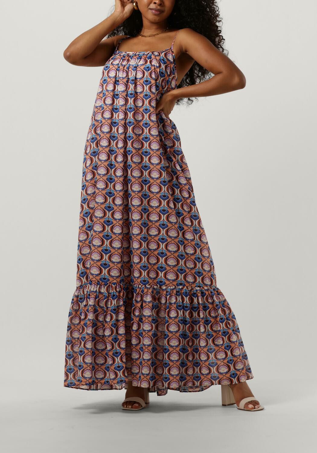 beige devotion maxi jurk kalives