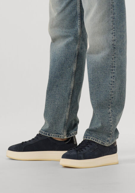 Blauwe WOOLRICH Lage sneakers ARROW MAN MILLED NABUK - large