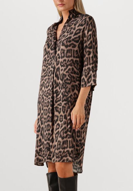 Bruine DEA KUDIBAL Mini jurk KAMILLES - large