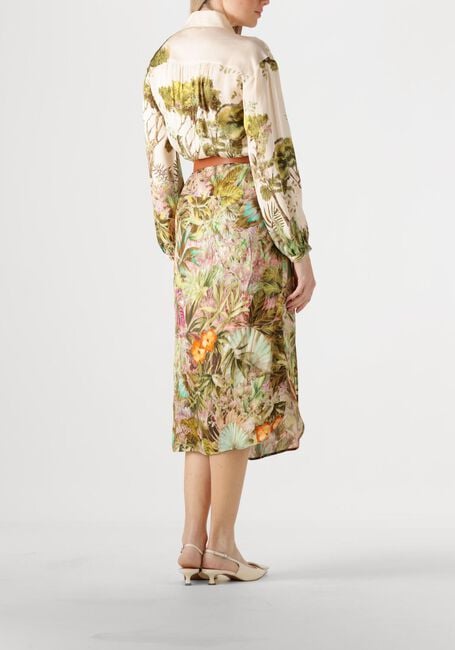 Groene CAROLINE BISS Midi jurk 1161 - large