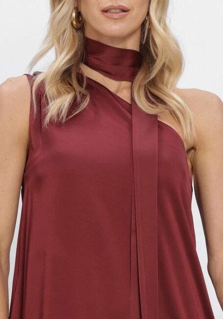 Bruine SEA ME HAPPY Jurken LAURI DRESS SATIN CREPE - large