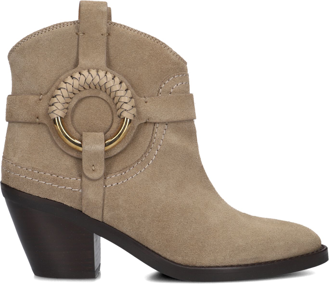 See By Chloé Enkellaarsjes
Dames Hana Sb39065a, Maat: 41, Materiaal: Suède, Kleur: Zand