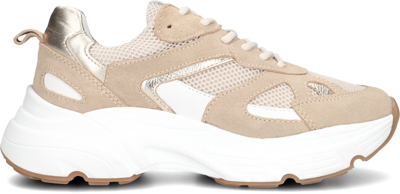 Lina Locchi Lage Sneakers Dames L1321, Maat: 42, Materiaal: Suède, Kleur: Beige