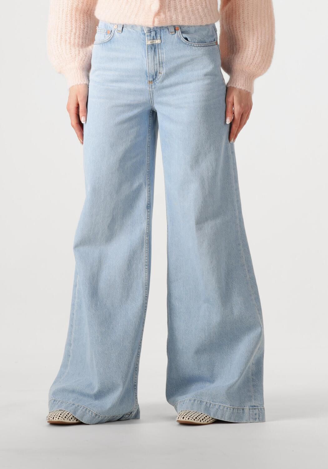 Closed Wide Jeans Dames Glow Up, Maat: 25/32, Kleur: Blauw