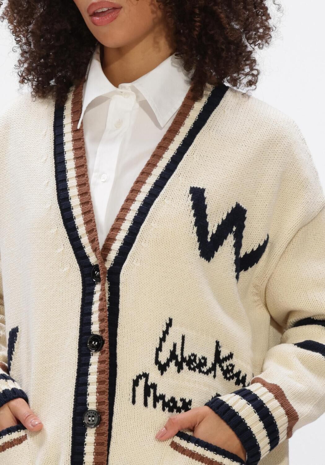 Ecru MAX MARA Vest BLASONE - large