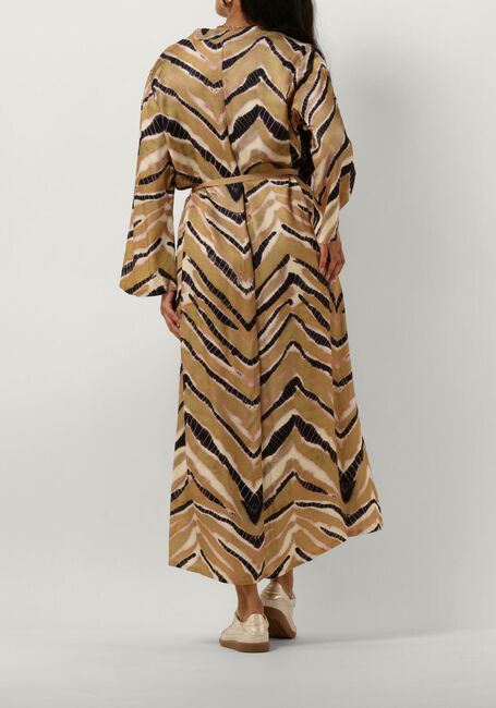 Groene SUMMUM Maxi jurk DRESS ZIGZAG - large