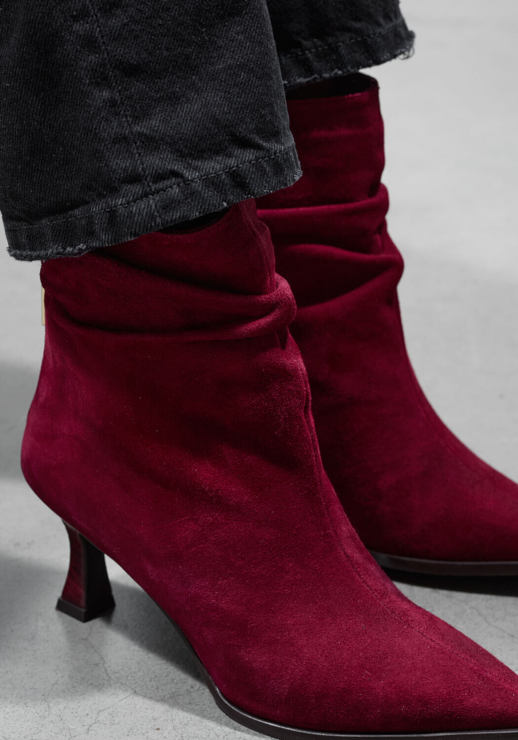 Rode LODI Enkellaarsjes JALIS - large