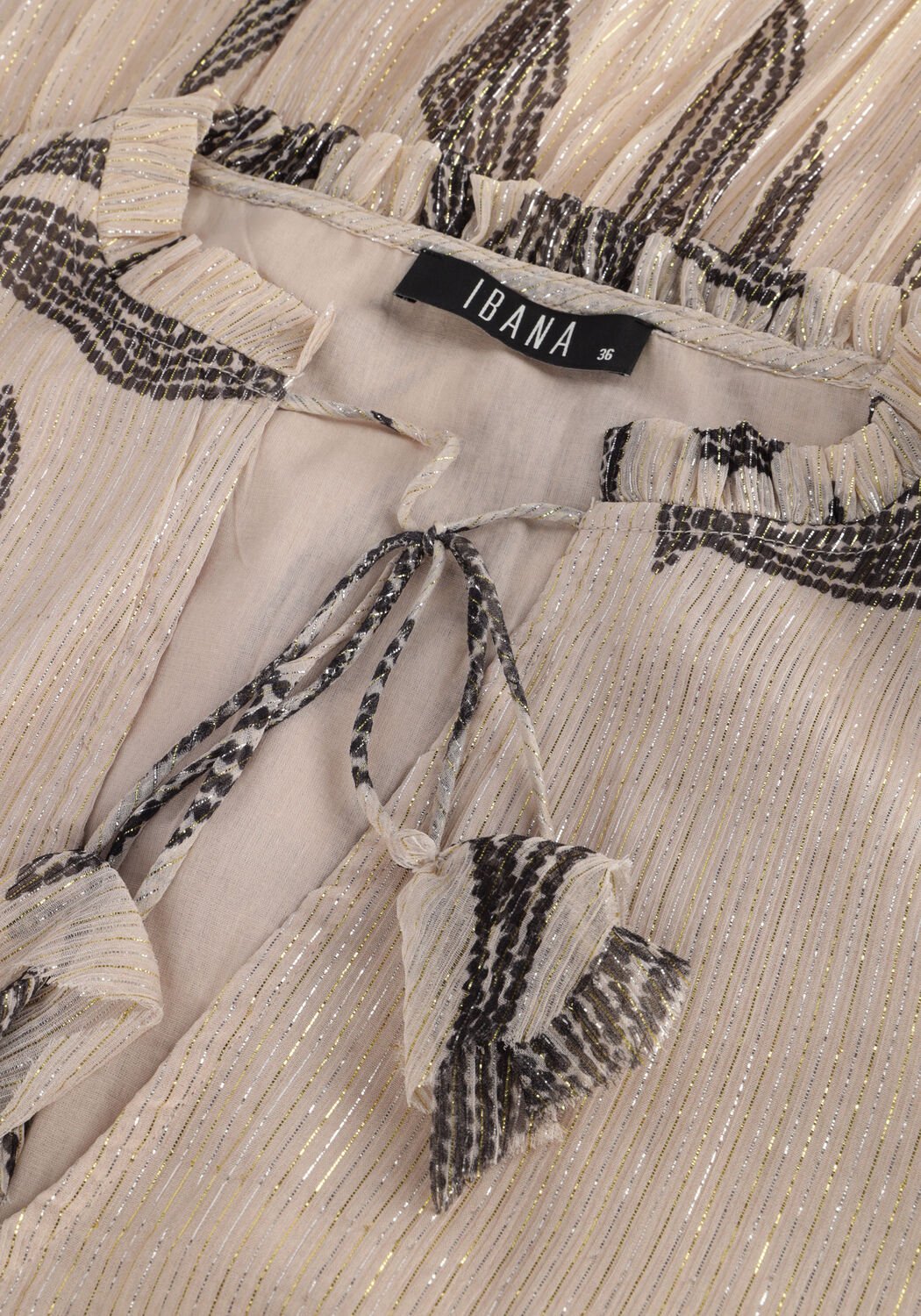 Taupe IBANA Maxi jurk DONSTON - large