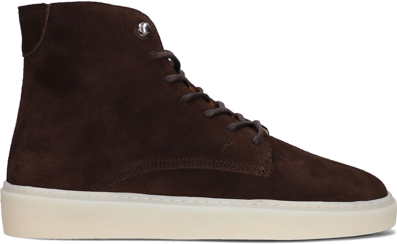 Posa Veterboots Heren Lace Up High Boots, Maat: 41, Materiaal: Suède, Kleur: Bruin