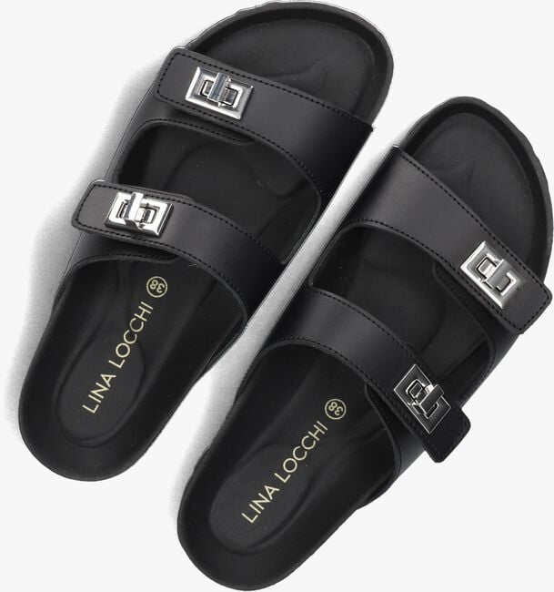 Zwarte LINA LOCCHI Slippers LED 2 BAND SLIPPER Zwarte LINA LOCCHI Slippers LED 2 BAND SLIPPER - large