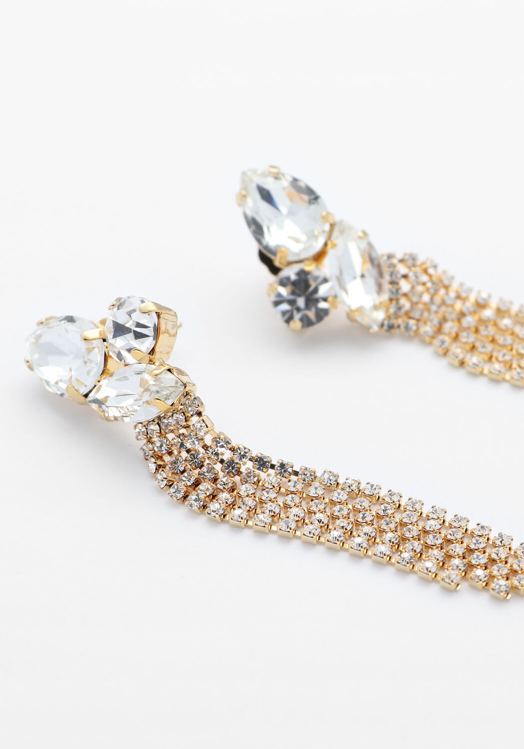 Goudkleurig LOTT. GIOIELLI Oorbellen THREE SHAPES WATERFALL S - large