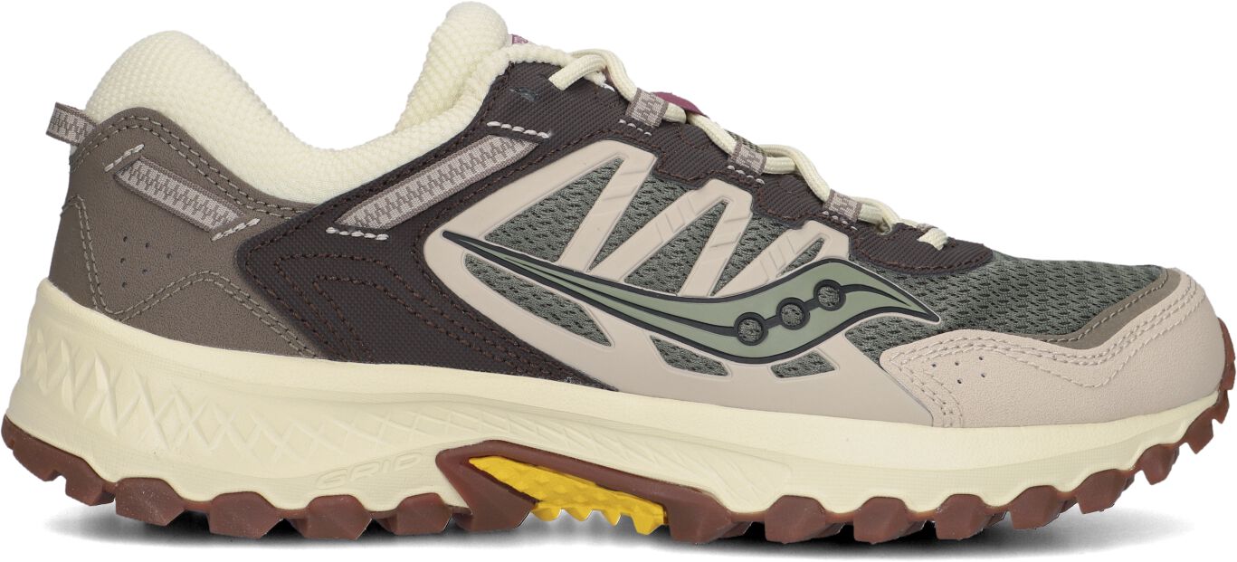 Saucony Lage Sneakers Heren Grid Peak M, Maat: 42, Materiaal: Mesh, Kleur: Groen