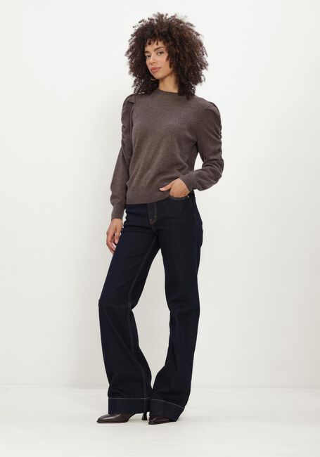 Donkerblauwe JANICE Straight leg jeans TREY - large