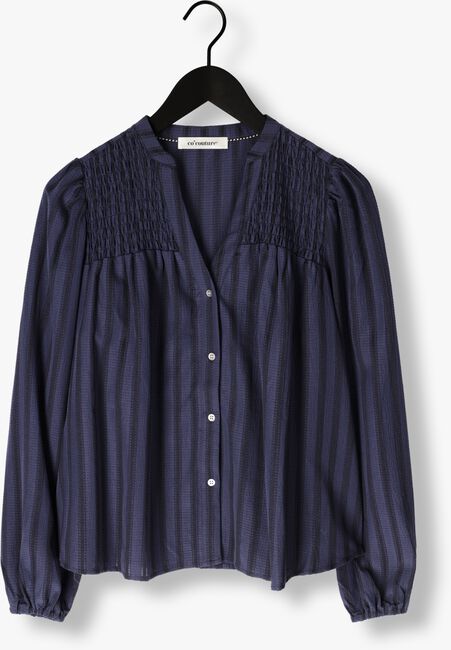 Donkerblauwe CO'COUTURE Blouses LULU SMOCK V-SHIRT Donkerblauwe CO'COUTURE Blouses LULU SMOCK V-SHIRT - large