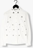 Witte SUMMUM Blouses BLOUSE CRISPY POPLIN DIAMANTS Witte SUMMUM Blouses BLOUSE CRISPY POPLIN DIAMANTS - medium