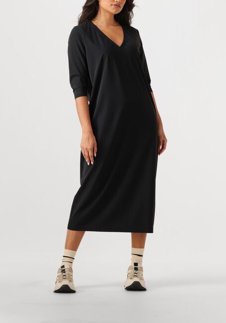 Zwarte PENN & INK Midi jurk BLAKE - large