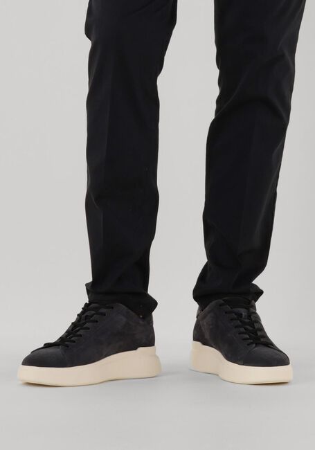 Donkerblauwe HOGAN Lage sneakers H580 ALLACCIATO H SLASH - large