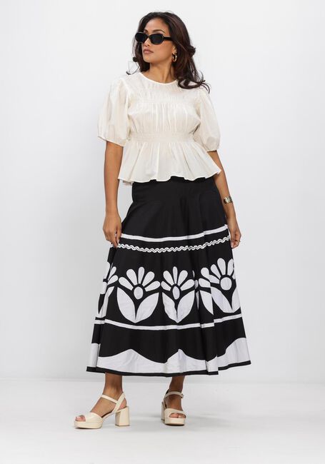 Zwarte ANTIK BATIK Midirok CADIX SKIRT - large