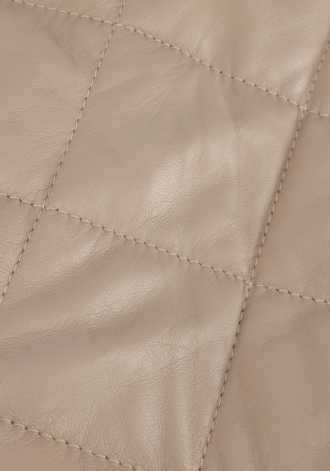 Taupe IBANA Leren jas JEROMY - large