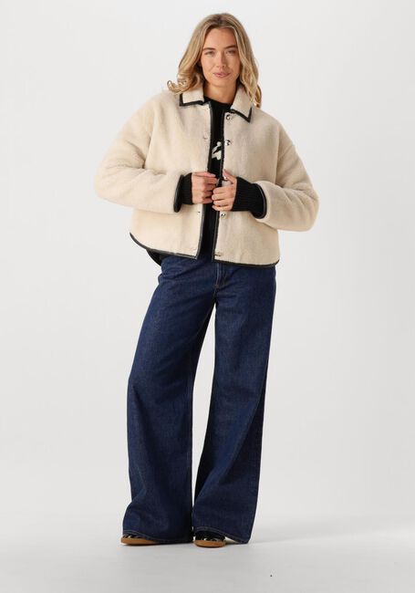 Donkerblauwe AGOLDE Wide jeans DAME JEAN NO CUFF IN FOXLEY - large