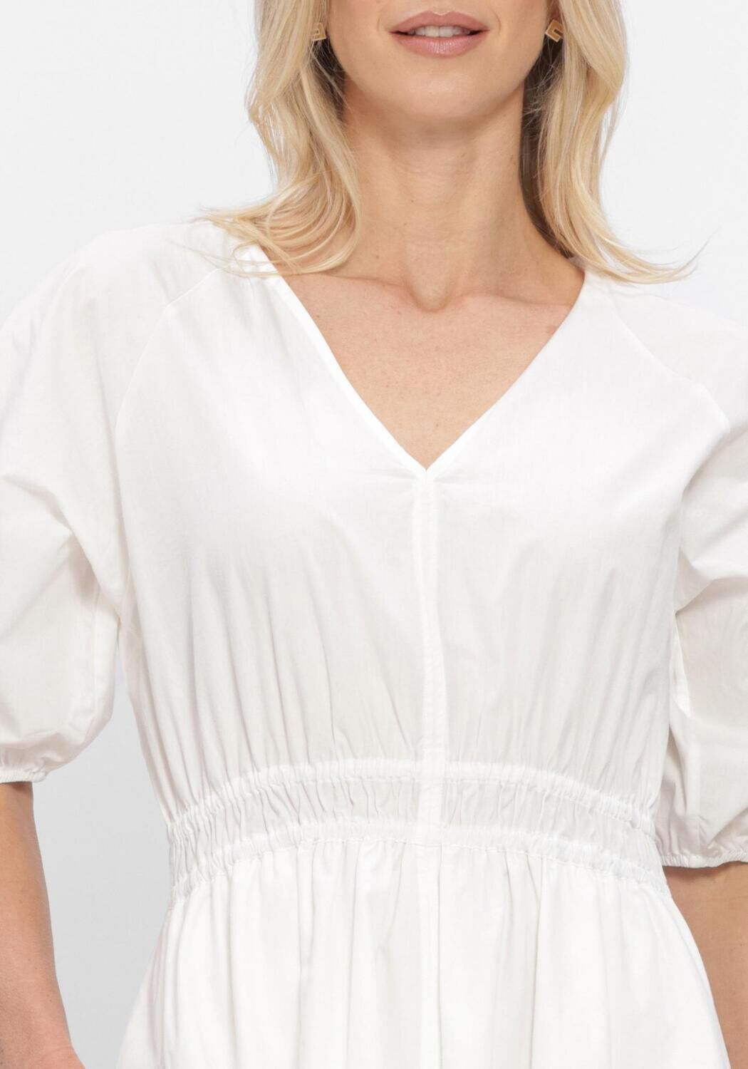 Witte CLOSED Jurken V-NECK DRESS - large