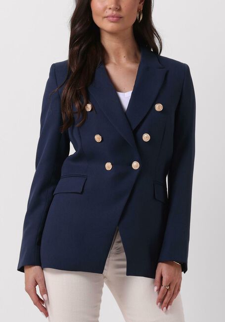 Blauwe ACCESS Blazer DOUBLE-BREASTED BLAZER WITH BUTTONS - large