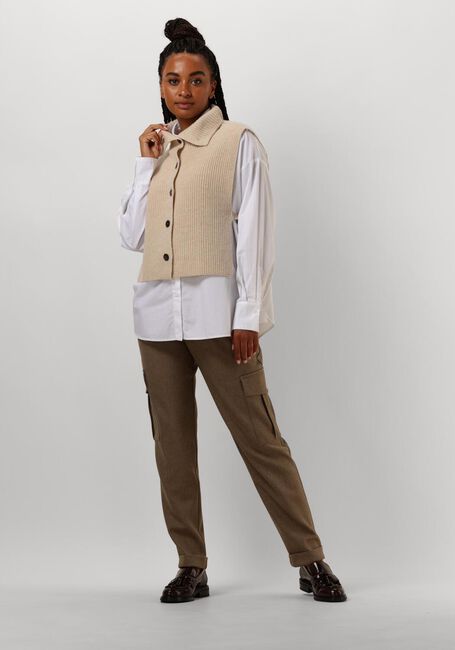 Beige RUBY TUESDAY Vest VESA PONCHO COLL - large