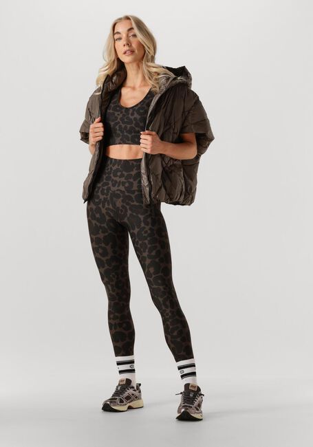 Bruine DEBLON SPORTS Legging CLASSIC LEGGING HIGH WAIST - large