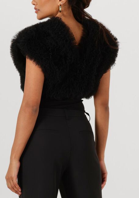 Zwarte HAUTE L'AMITIÉ Top NEW FUNKY BODYSUIT - large