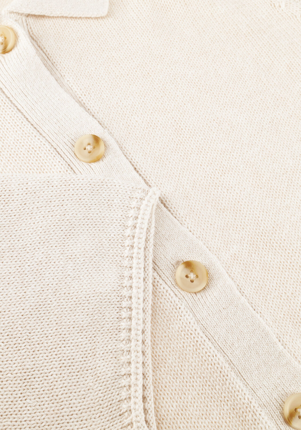 Creme KNIT-TED Vest YOSHI - large