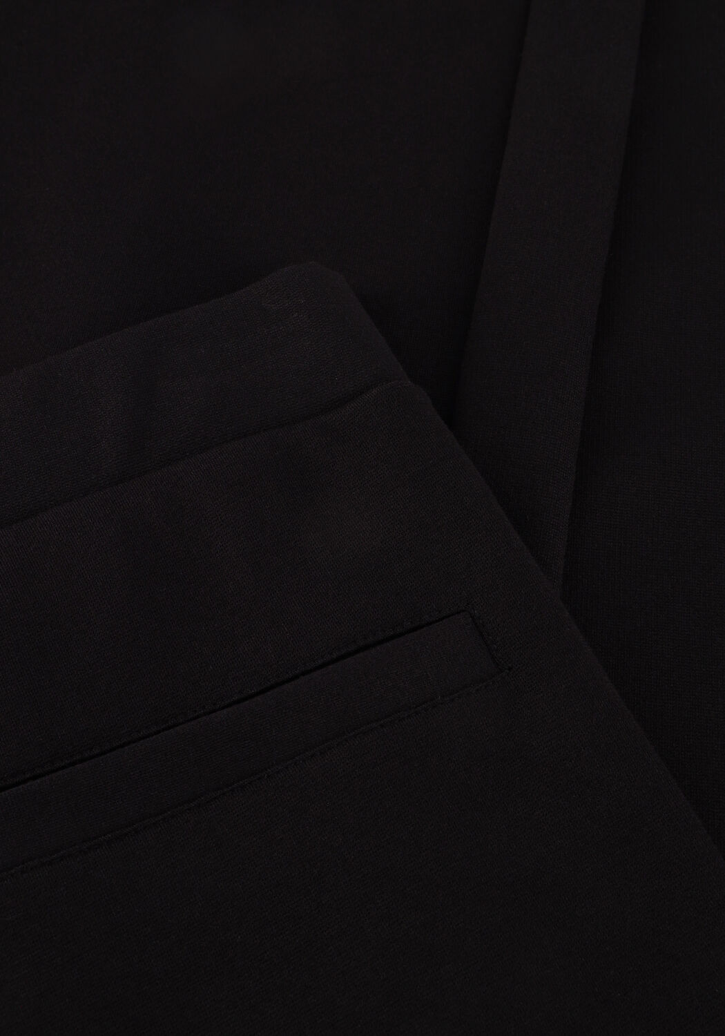 Zwarte KNIT-TED Wijde broek FLORE - large